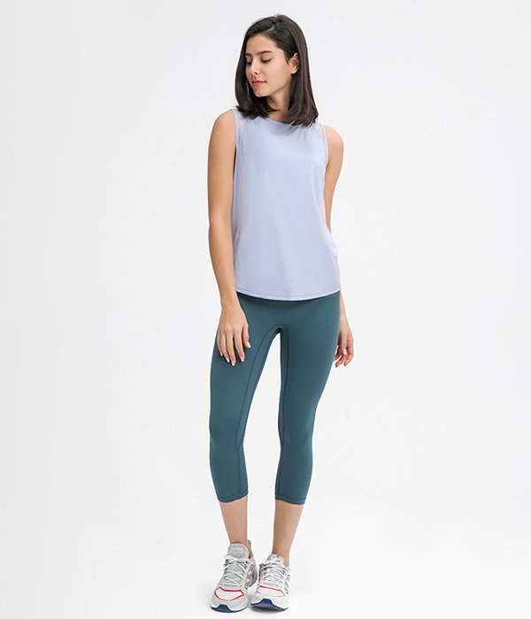 Open Back Crop Top Design Anti-Sweat Tank Top - Image 16