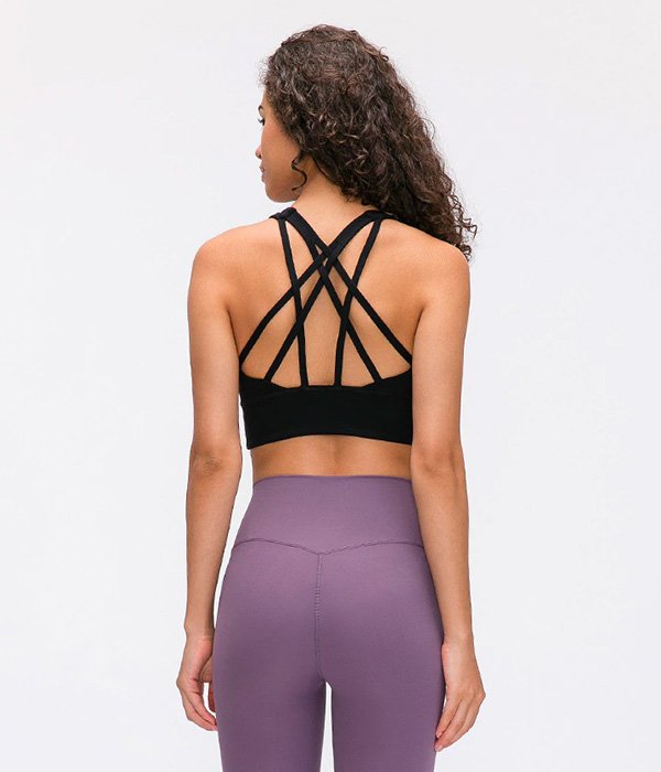 Shockproof Padded Anti-Sweat Sports Bra - Image 11