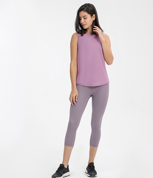 Open Back Crop Top Design Anti-Sweat Tank Top - Image 19