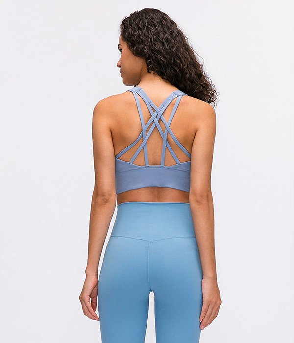 Shockproof Padded Anti-Sweat Sports Bra - Image 14