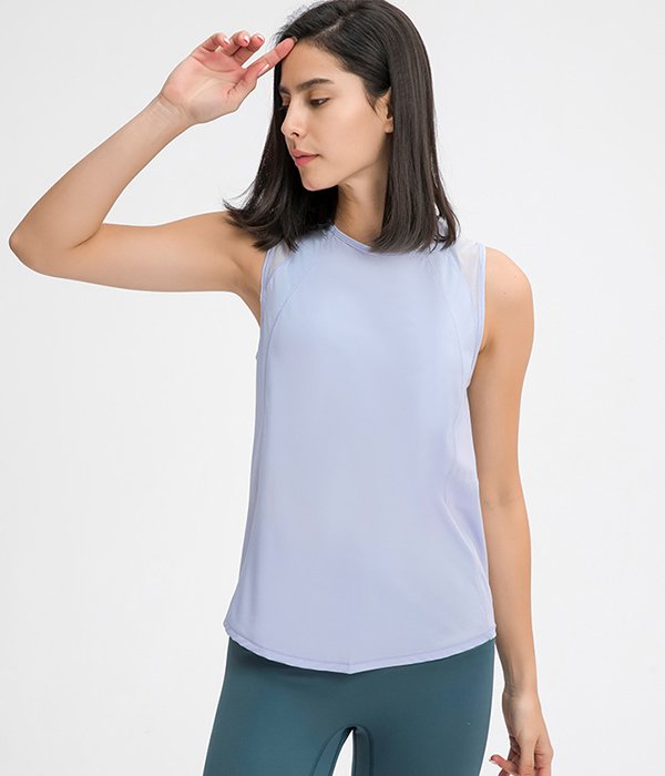 Open Back Crop Top Design Anti-Sweat Tank Top - Image 14