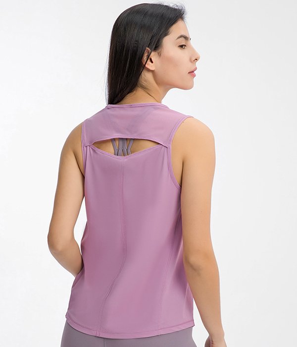 Open Back Crop Top Design Anti-Sweat Tank Top - Image 18