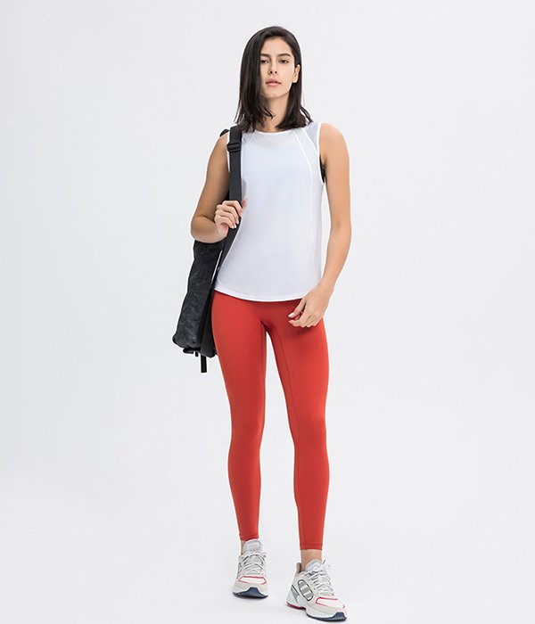 Open Back Crop Top Design Anti-Sweat Tank Top - Image 23