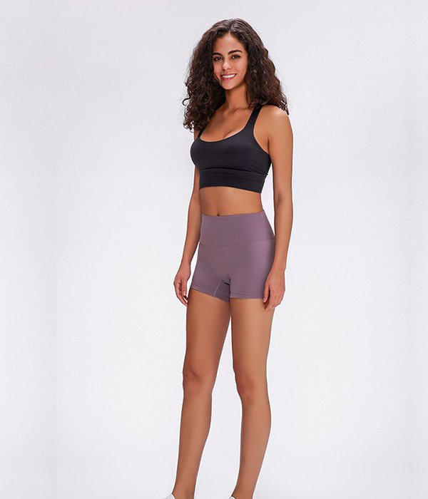 High waisted hip lift yoga shorts - Image 15
