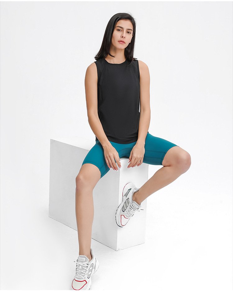 Open Back Crop Top Design Anti-Sweat Tank Top - Image 4