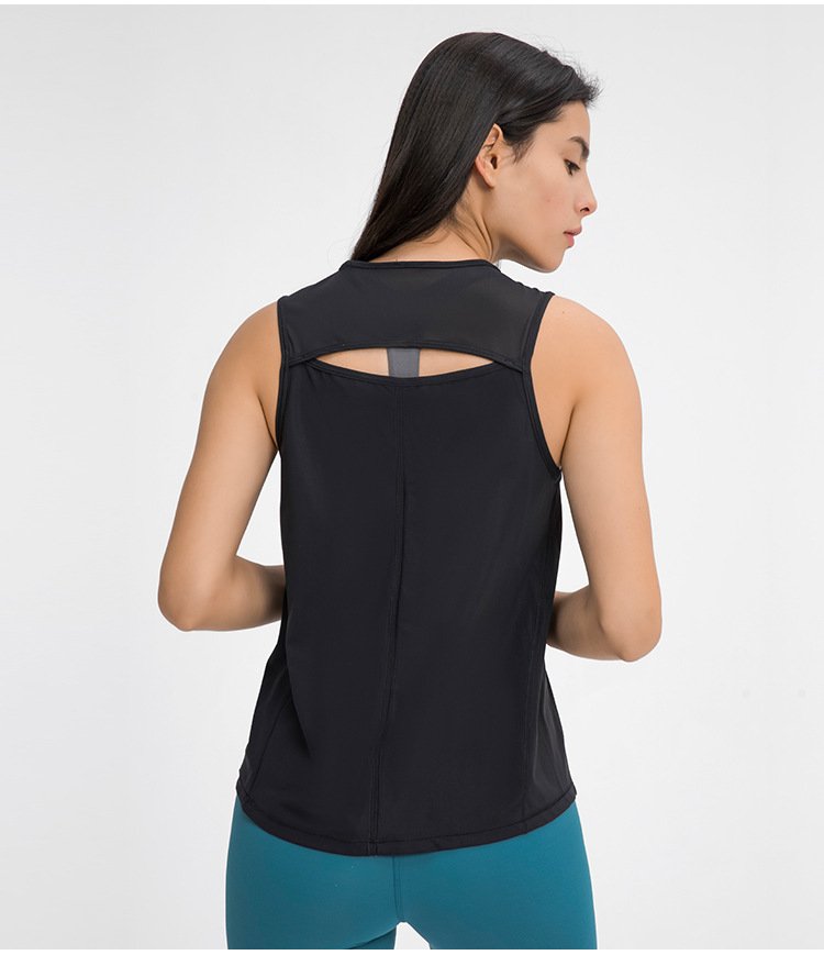 Open Back Crop Top Design Anti-Sweat Tank Top - Image 3