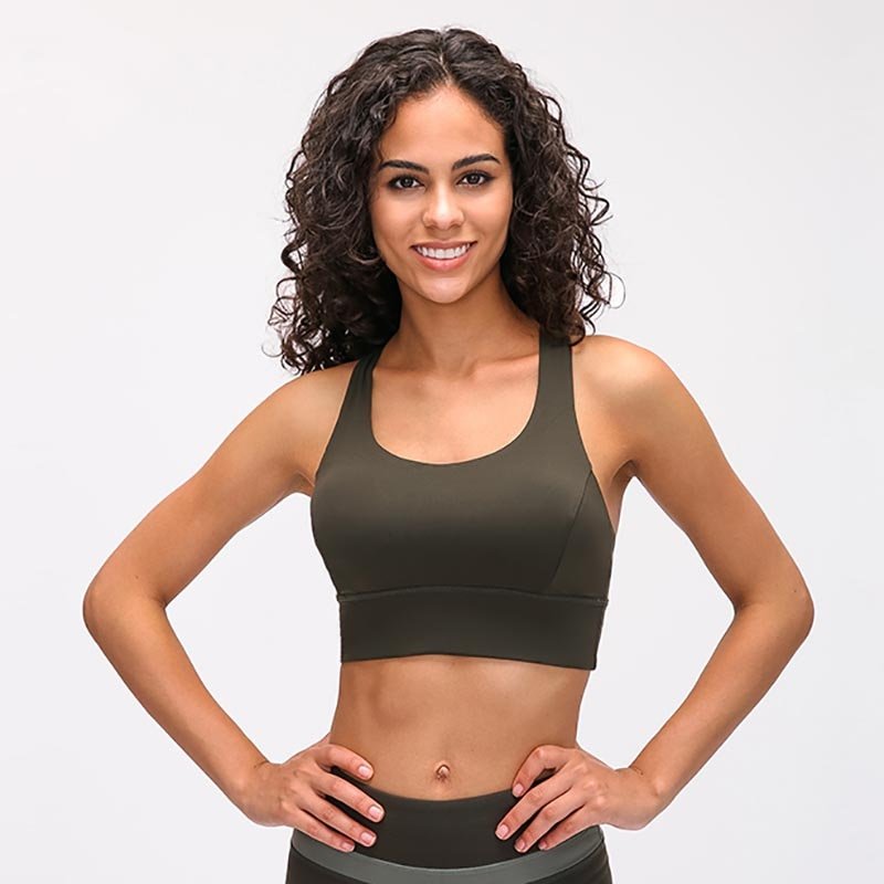 Shockproof Padded Anti-Sweat Sports Bra - Image 4