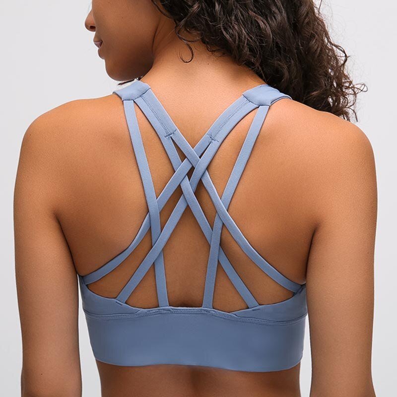 Shockproof Padded Anti-Sweat Sports Bra - Image 5