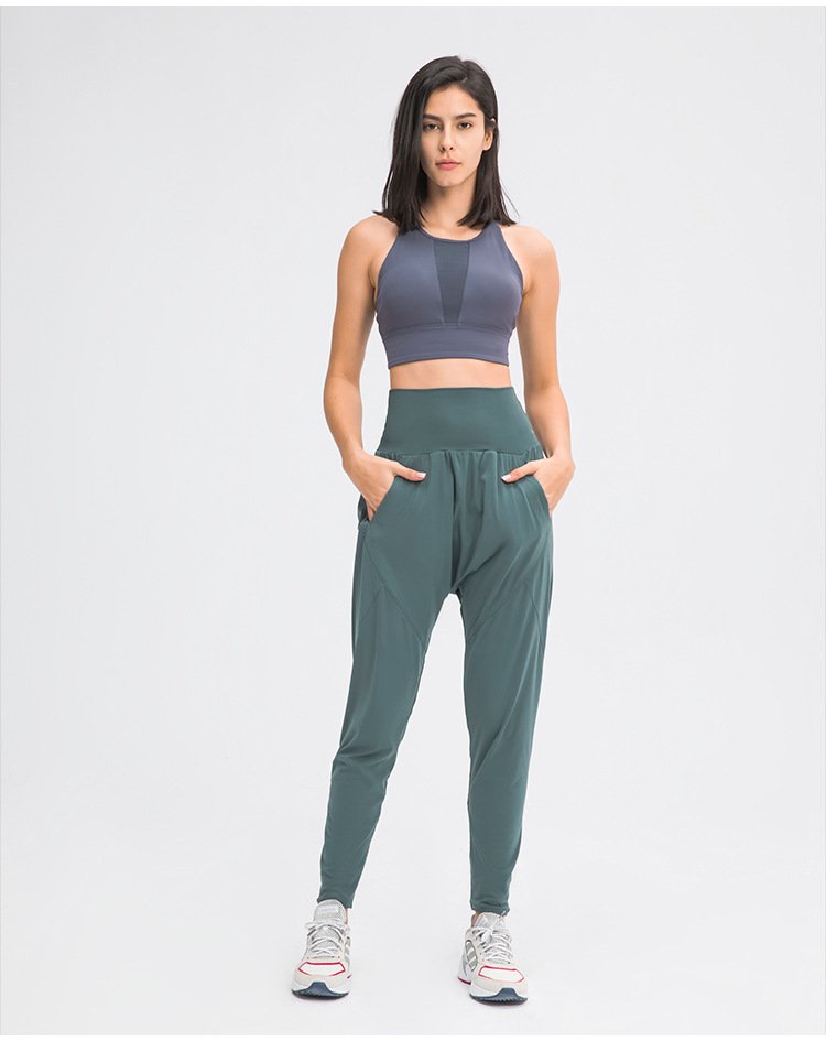Leisure fit Tummy Control Waist Compression Lounge Jogger Leggings with Pockets - Image 10