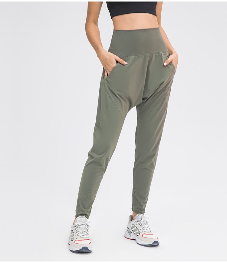 Leisure fit Tummy Control Waist Compression Lounge Jogger Leggings with Pockets - Image 13