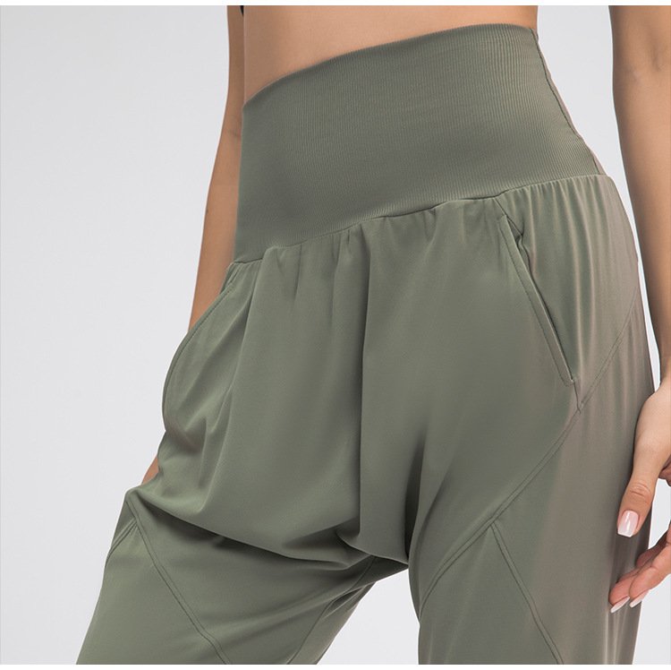 Leisure fit Tummy Control Waist Compression Lounge Jogger Leggings with Pockets - Image 16