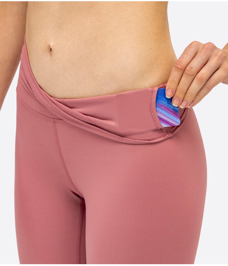 Liquid Shine High Waist Compression Tights Leggings - Image 27