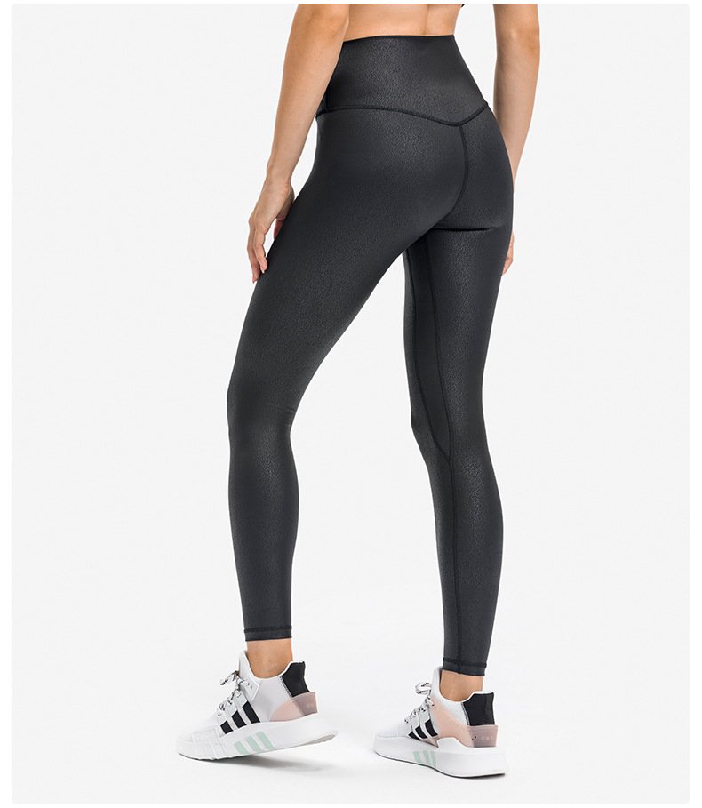 Liquid Shine High Waist Compression Tights Leggings - Image 8