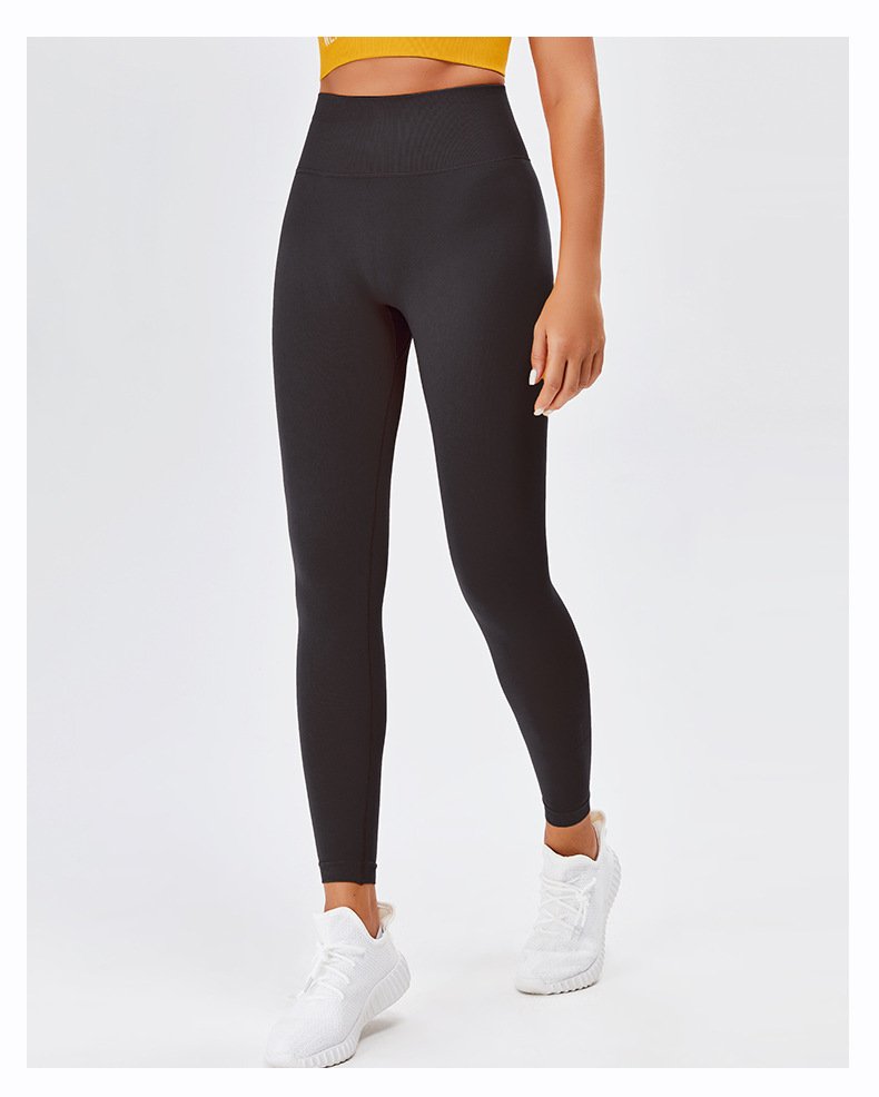 Seamless Compression Leggings with Scrunch Butt and Tummy Control High Waist - Image 7