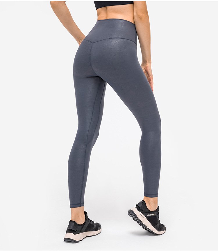 Liquid Shine High Waist Compression Tights Leggings - Image 21