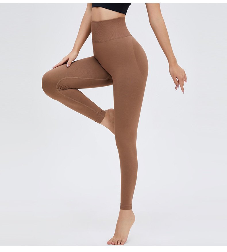 High Waist Tummy Control Scrunch Butt Compression Leggings - Image 7
